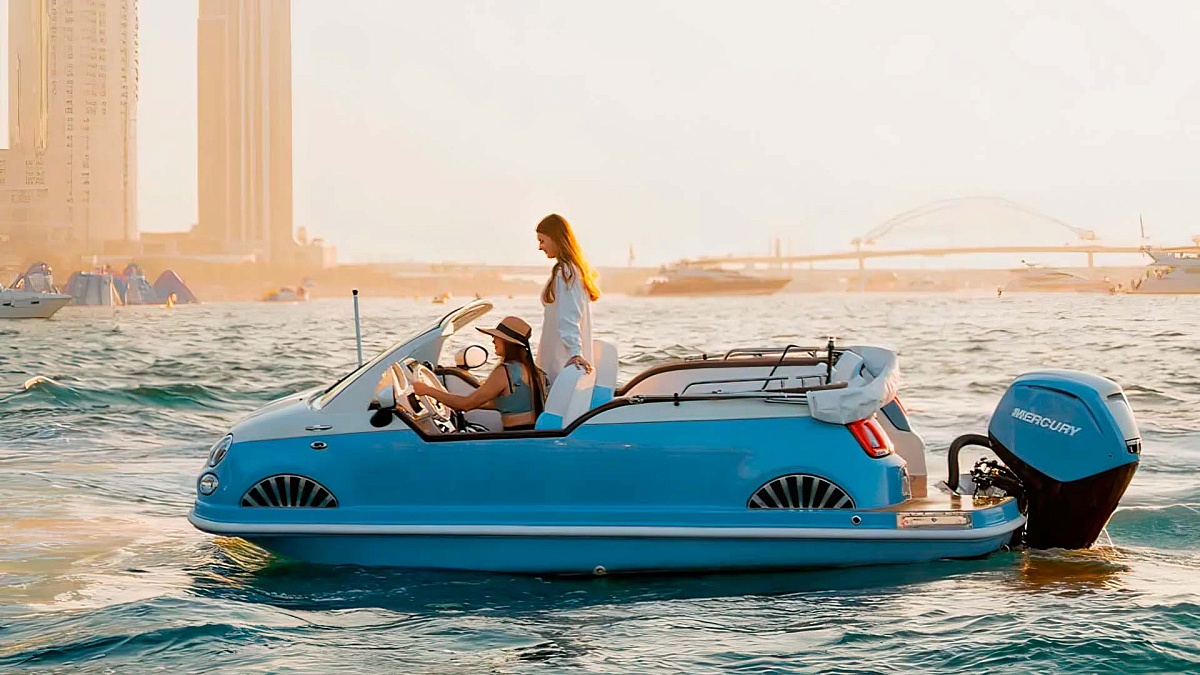 Аренда катера Fiat 500 Boat в Дубае